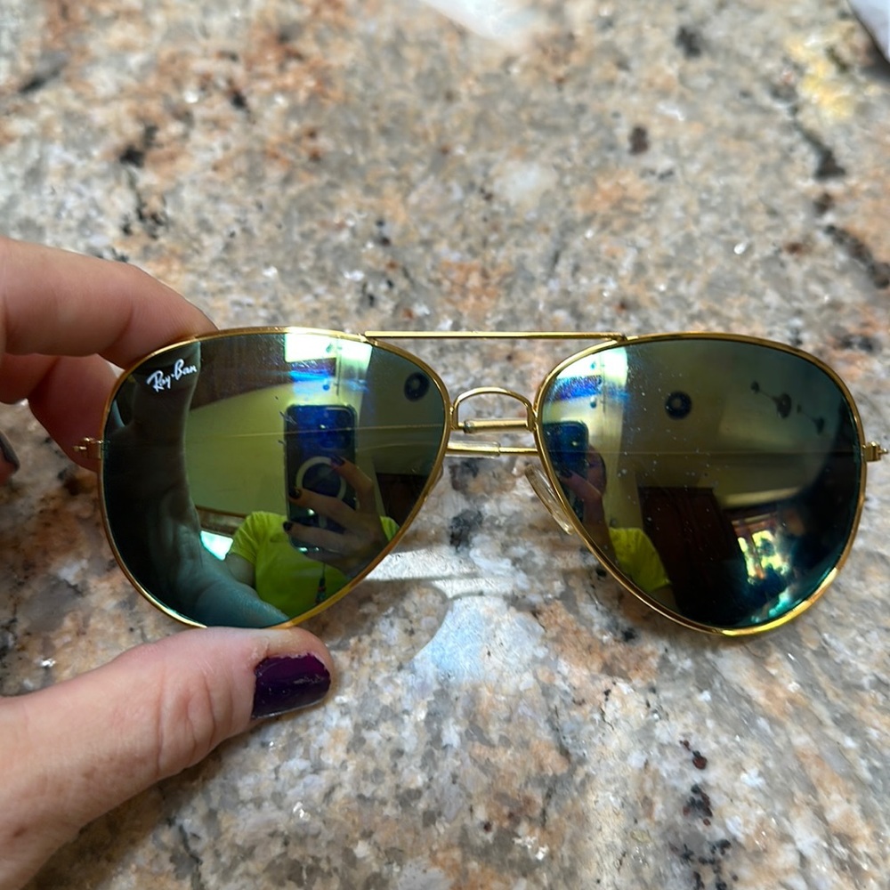 Rayban mirror aviation sunglasses